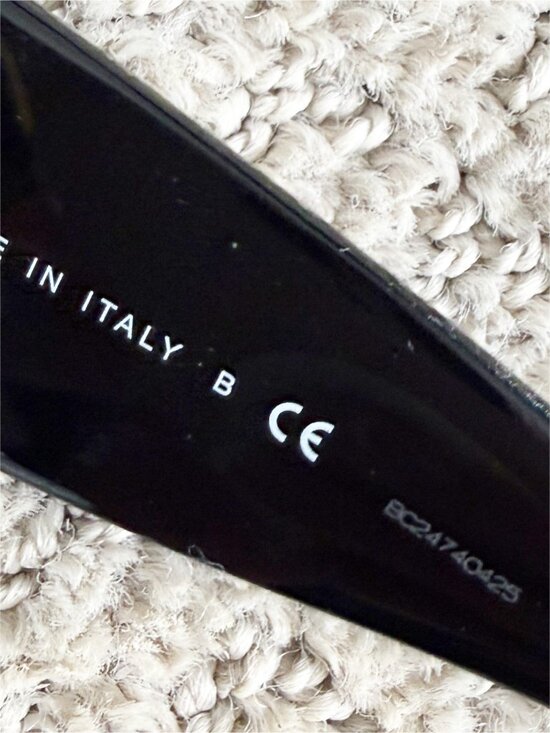 CHANEL Black Oversized Rectangle Sunglasses w/ Orig. Packaging Celeb Style